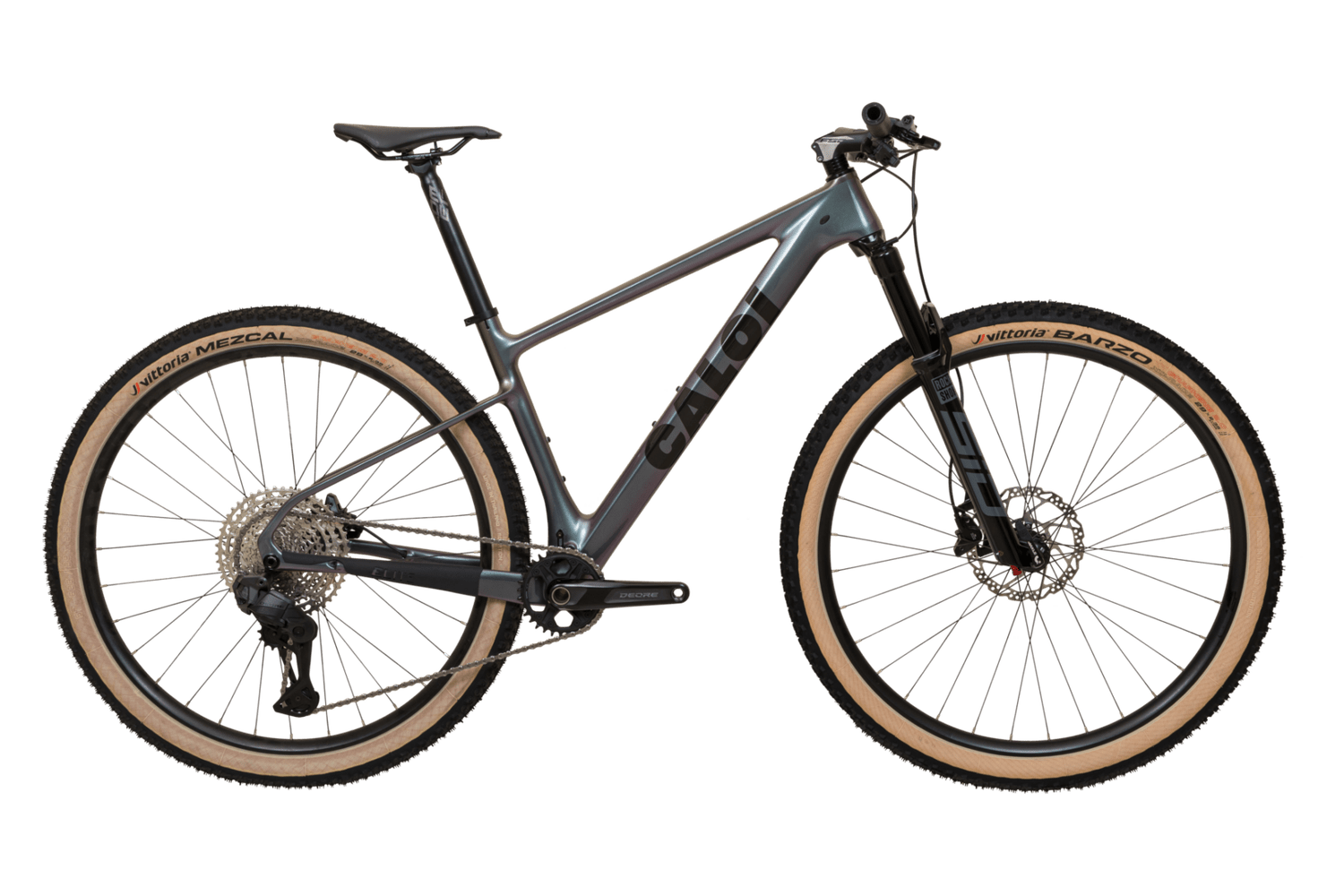 Bicicleta Caloi Elite Carbon Fs Racing Gx Axs Preto 2025