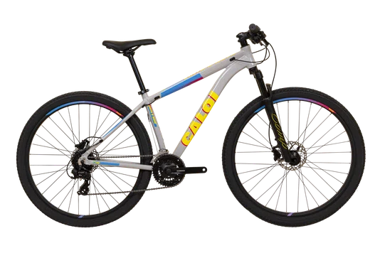 BICICLETA CALOI 29 COMP 24V CINZA 2026