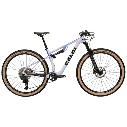 BICICLETA CALOI CARBON FS RACING DEORE DI2 BRANCA 2026