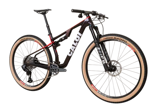 Bicicleta Caloi Elite Carbon Fs Racing Gx Axs Preto 2025