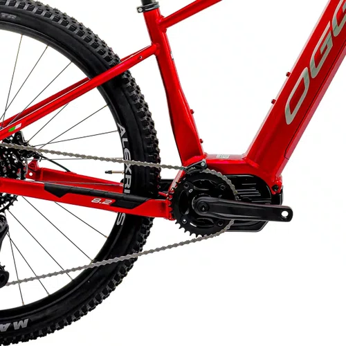 BICICLETA ELETRICA OGGI 29 BW 8.2 CUES 10V VERMELHA/PRATA 2026