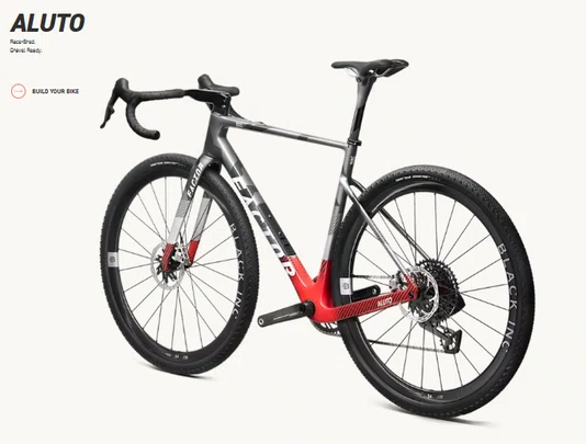 Bicicleta Factor Aluto Gravel Sram Force AXS 2026 com potêncimetro