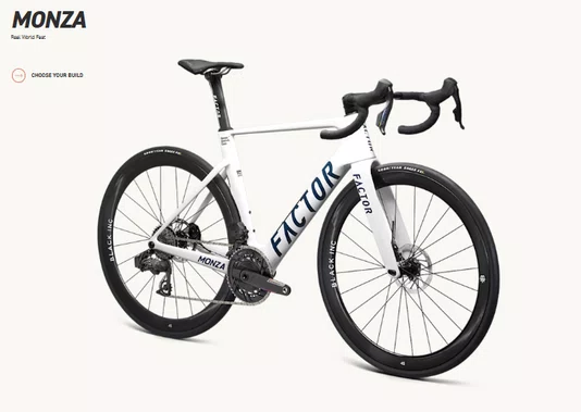 Bicicleta Factor Monza Ultegra Di2 2026 Branca