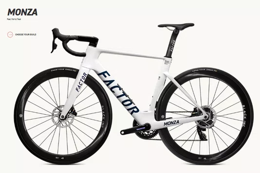 Bicicleta Factor Monza Ultegra Di2 2026 Branca