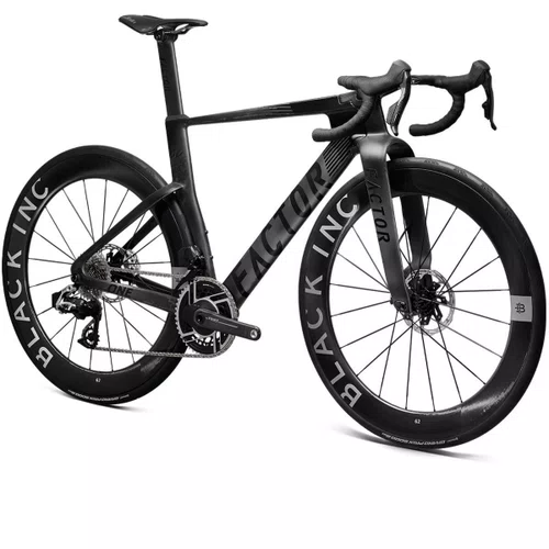 Bicicleta Factor One Sram Red Power Meter 2026 Onyx Preta