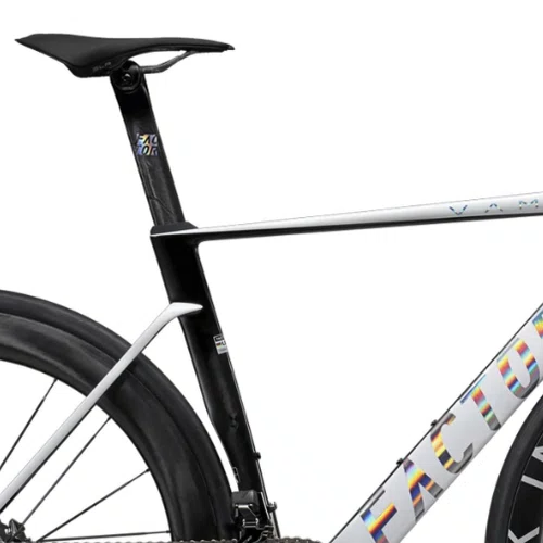 Bicicleta Factor Ostro Vam White Chrome Shimano Dura Ace Di2