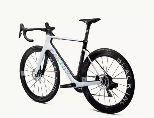 Bicicleta Factor Ostro Vam White Chrome Shimano Dura Ace Di2