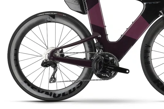 BICICLETA FELT TT IAX ADVANCED 105 DI2 24V ASTRAL ROXO