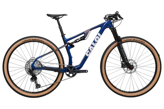 Bicicleta Mountain Bike Caloi Carbon Fs Sport Azul 2025