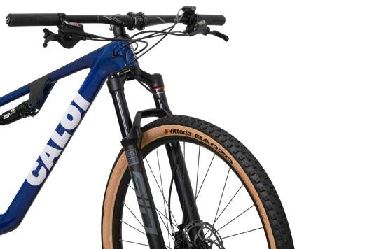 Bicicleta Mountain Bike Caloi Carbon Fs Sport Azul 2025