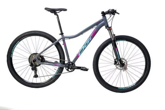 BICICLETA OGGI 29 FLOAT 5.0 SHIMANO ESSA 8V GRAFITE/ROSA