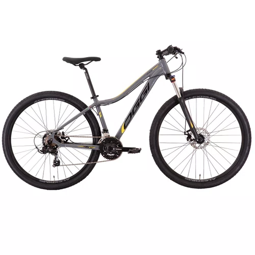 Bicicleta Oggi 29 Float Sport Shimano 21v - Grafite/Amarelo