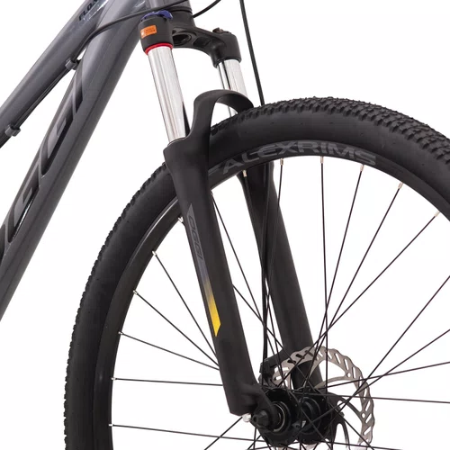 Bicicleta Oggi 29 Float Sport Shimano 21v - Grafite/Amarelo