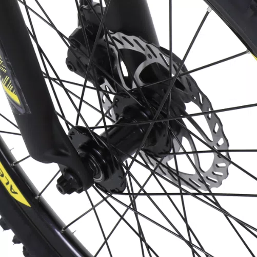 BICICLETA OGGI ARO 24 HACKER 21V ALUMINIO CINZA