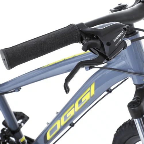 BICICLETA OGGI ARO 24 HACKER 21V ALUMINIO CINZA