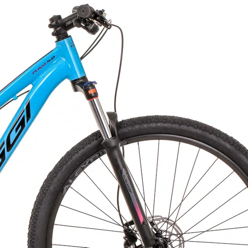 Bicicleta Oggi Float 5.0 HDS Shimano Essa 8v - Azul/Rosa