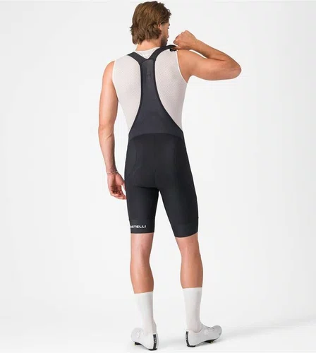 Bretelle Ciclisco Castelli Endurance 4 Masculino - Preto