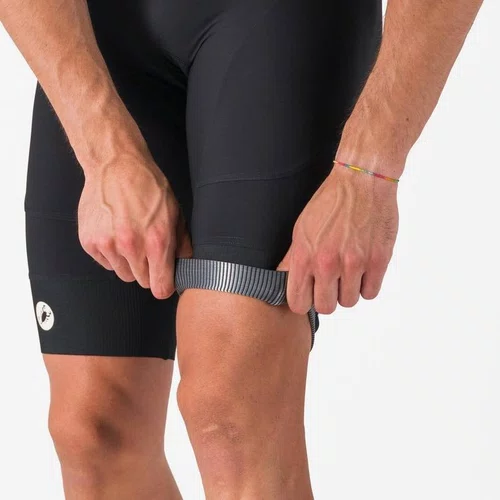 Bretelle Ciclisco Castelli Endurance 4 Masculino - Preto