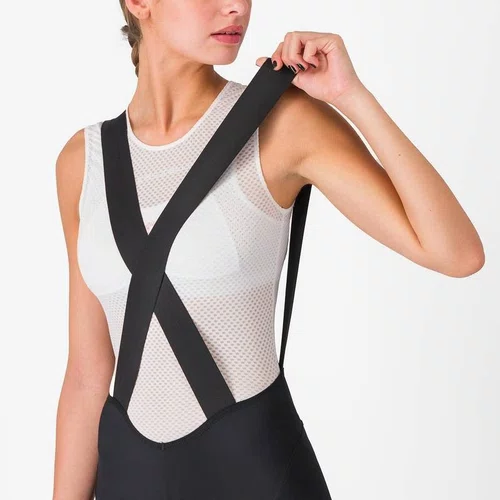 Bretelle Ciclismo Castelli Endurance Feminino - Preto
