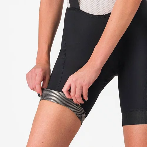 Bretelle Ciclismo Castelli Endurance Feminino - Preto