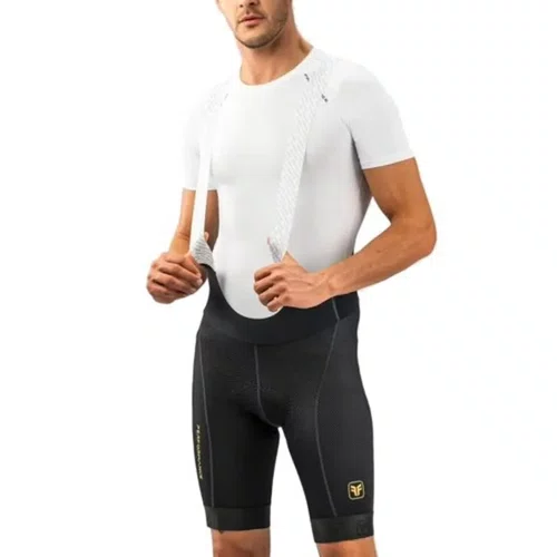 Bretelle Ciclismo Free Force Masculina Performance Preto