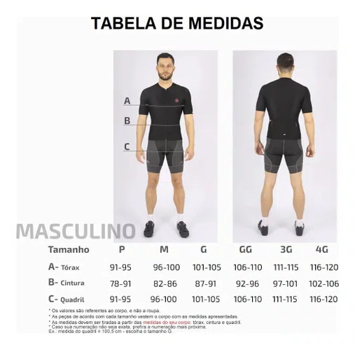 BRETELLE CICLISMO MAURO RIBEIRO MASCULINO POCKET PRETO