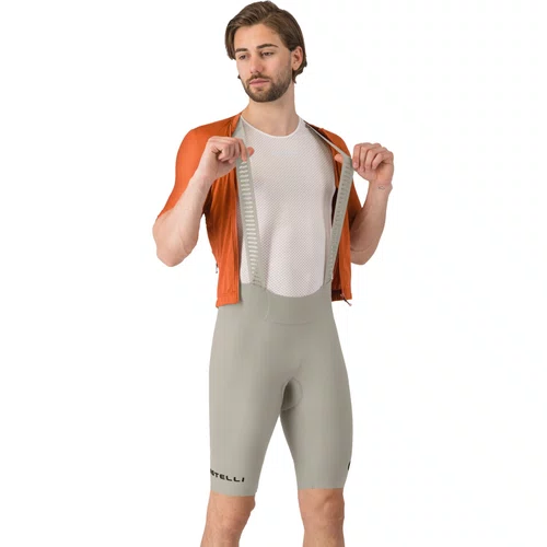 Bretelle de Ciclismo Castelli Masculino Espresso 2 - Cinza