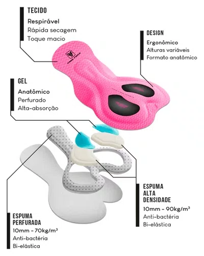 BRETELLE FREE FORCE FEMININO TRAINING MARROM