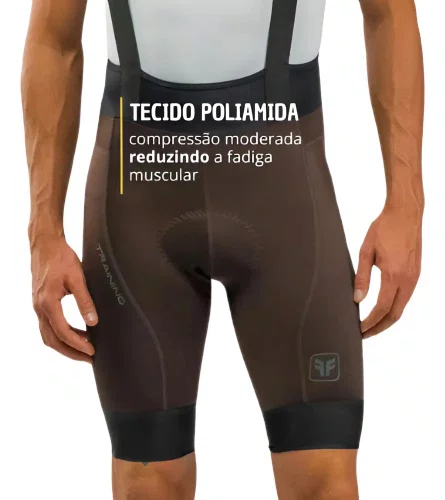 Bretelle Free Force Masculino Training Marrom