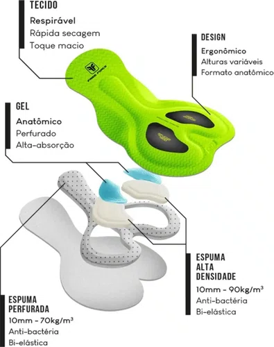 BRETELLE FREE FORCE MASCULINO TRAINING BRANCO