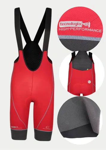 Bretelle Mauro Ribeiro High Performance Vermelho Masculino