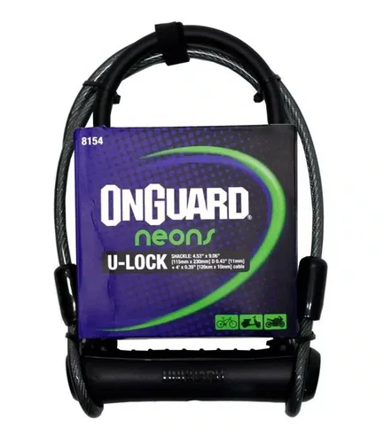 Cadeado U-Lock/Cabo,Onquard Neons8154