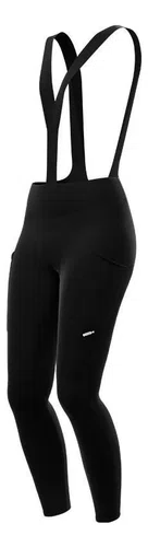 Calca Bretelle Mauro Ribeiro Feminina Ergo Optimize Preta