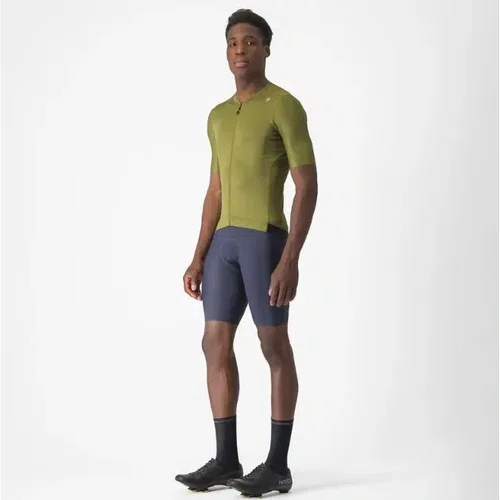 Camisa Ciclismo Castelli Masculino Espresso - Amarelo Limão