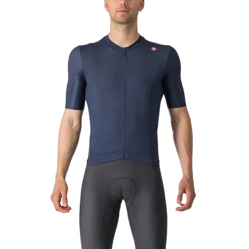 Camisa Ciclismo Castelli Masculino Espresso - Azul Belga