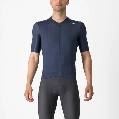 Camisa Ciclismo Castelli Masculino Espresso - Azul Belga