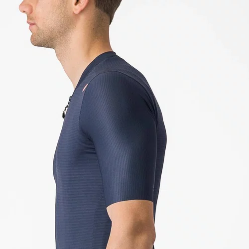 Camisa Ciclismo Castelli Masculino Espresso - Azul Belga