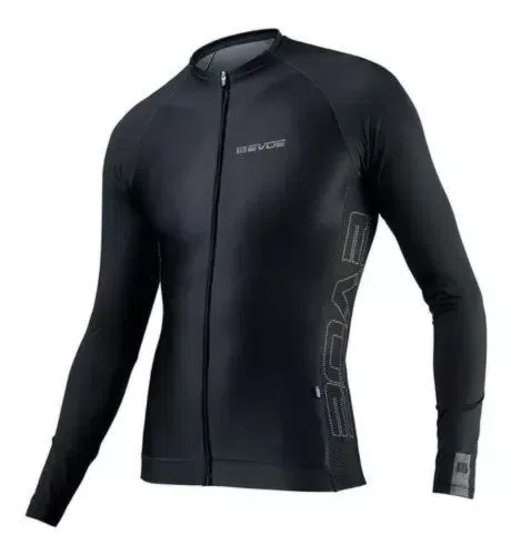 Camisa Ciclismo Evoe Evolution Lungo Nero Ml Masc
