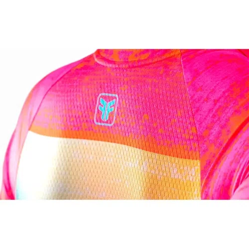 Camisa Ciclismo Free Force Feminina Basic Spring Rosa/Salmao