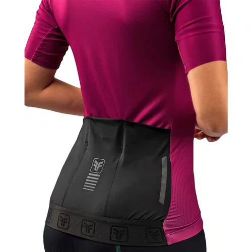 Camisa Ciclismo Free Force Feminina Start All Fit Wine Roxa
