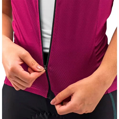 Camisa Ciclismo Free Force Feminina Start All Fit Wine Roxa