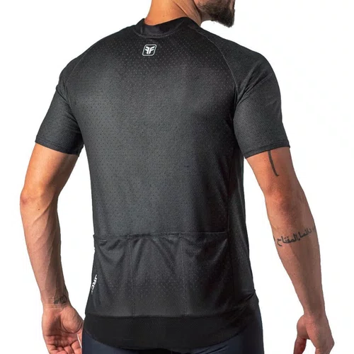 CAMISA CICLISMO FREE FORCE MASCULINA BASIC ORE PRETO