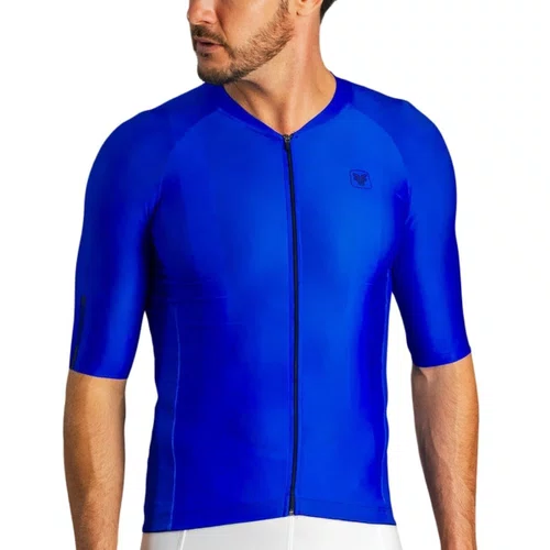 Camisa Ciclismo Free Force Masculina Training Azure - Azul