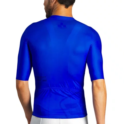 Camisa Ciclismo Free Force Masculina Training Azure - Azul