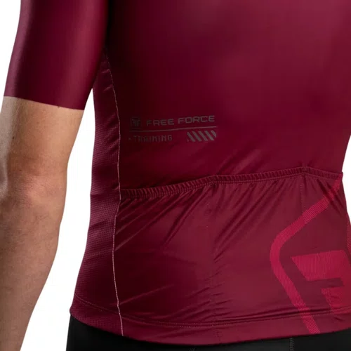 Camisa Ciclismo Free Force Masculina Training Bordo