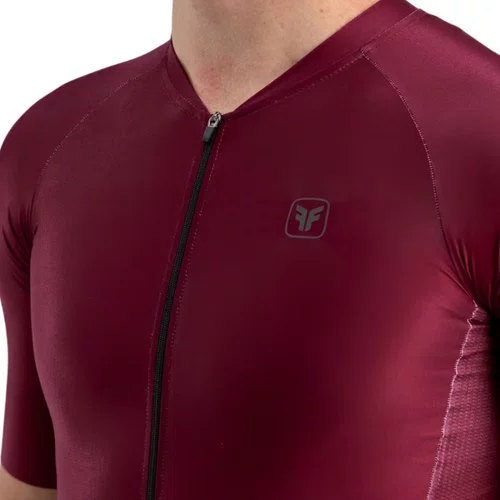 Camisa Ciclismo Free Force Masculina Training Bordo