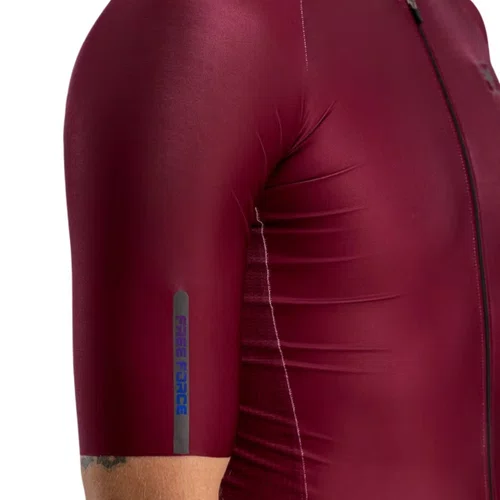 Camisa Ciclismo Free Force Masculina Training Bordo