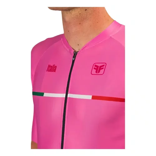 Camisa Ciclismo Free Force Masculina  Training Giro Rosa