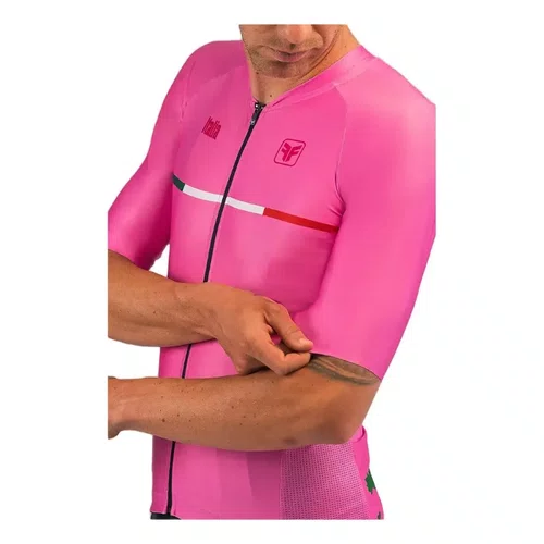 Camisa Ciclismo Free Force Masculina  Training Giro Rosa