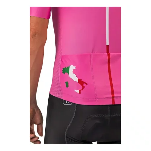 Camisa Ciclismo Free Force Masculina  Training Giro Rosa